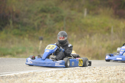 24/10/2010 : 2ème manche du Trophée Vincent Sanchez à Lavelanet (photos Antoine Camblor) 2010 — karting