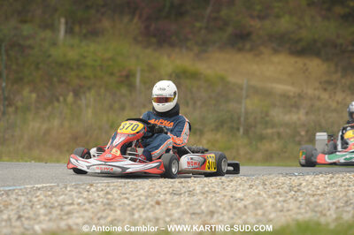 24/10/2010 : 2ème manche du Trophée Vincent Sanchez à Lavelanet (photos Antoine Camblor) 2010 — karting