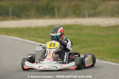 24/10/2010 : 2ème manche du Trophée Vincent Sanchez à Lavelanet (photos Antoine Camblor) 2010 — karting