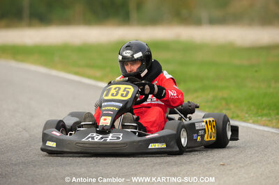 24/10/2010 : 2ème manche du Trophée Vincent Sanchez à Lavelanet (photos Antoine Camblor) 2010 — karting