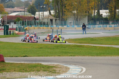 24/10/2010 : 2ème manche du Trophée Vincent Sanchez à Lavelanet (photos Antoine Camblor) 2010 — karting