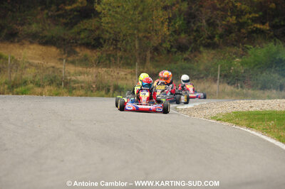 24/10/2010 : 2ème manche du Trophée Vincent Sanchez à Lavelanet (photos Antoine Camblor) 2010 — karting