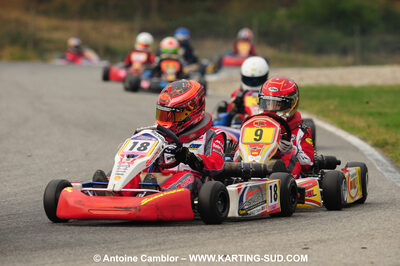 24/10/2010 : 2ème manche du Trophée Vincent Sanchez à Lavelanet (photos Antoine Camblor) 2010 — karting