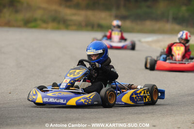 24/10/2010 : 2ème manche du Trophée Vincent Sanchez à Lavelanet (photos Antoine Camblor) 2010 — karting