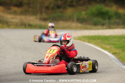 24/10/2010 : 2ème manche du Trophée Vincent Sanchez à Lavelanet (photos Antoine Camblor) 2010 — karting