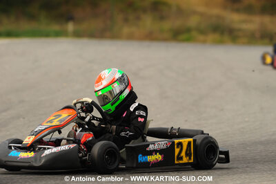 24/10/2010 : 2ème manche du Trophée Vincent Sanchez à Lavelanet (photos Antoine Camblor) 2010 — karting