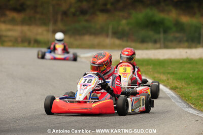 24/10/2010 : 2ème manche du Trophée Vincent Sanchez à Lavelanet (photos Antoine Camblor) 2010 — karting