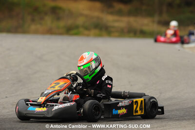 24/10/2010 : 2ème manche du Trophée Vincent Sanchez à Lavelanet (photos Antoine Camblor) 2010 — karting