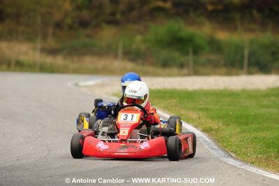 24/10/2010 : 2ème manche du Trophée Vincent Sanchez à Lavelanet (photos Antoine Camblor) 2010 — karting