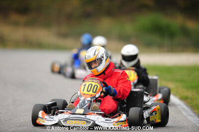 24/10/2010 : 2ème manche du Trophée Vincent Sanchez à Lavelanet (photos Antoine Camblor) 2010 — karting