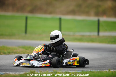 24/10/2010 : 2ème manche du Trophée Vincent Sanchez à Lavelanet (photos Antoine Camblor) 2010 — karting