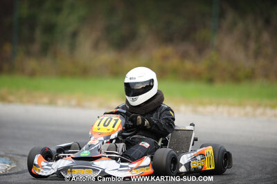24/10/2010 : 2ème manche du Trophée Vincent Sanchez à Lavelanet (photos Antoine Camblor) 2010 — karting