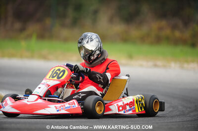24/10/2010 : 2ème manche du Trophée Vincent Sanchez à Lavelanet (photos Antoine Camblor) 2010 — karting