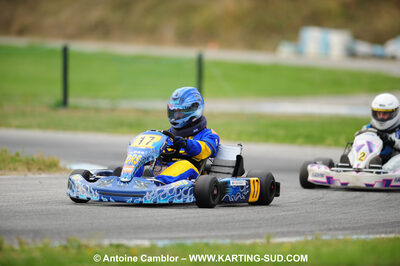 24/10/2010 : 2ème manche du Trophée Vincent Sanchez à Lavelanet (photos Antoine Camblor) 2010 — karting