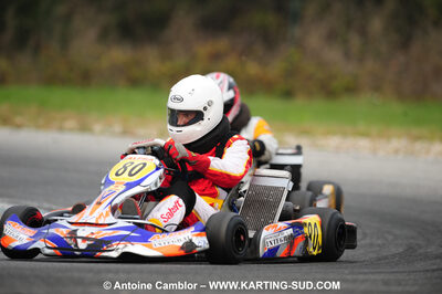 24/10/2010 : 2ème manche du Trophée Vincent Sanchez à Lavelanet (photos Antoine Camblor) 2010 — karting