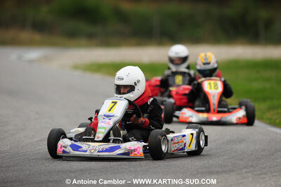 24/10/2010 : 2ème manche du Trophée Vincent Sanchez à Lavelanet (photos Antoine Camblor) 2010 — karting