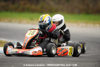 24/10/2010 : 2ème manche du Trophée Vincent Sanchez à Lavelanet (photos Antoine Camblor) 2010 — karting