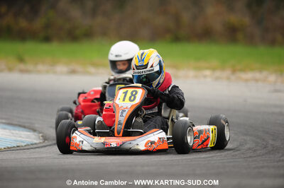 24/10/2010 : 2ème manche du Trophée Vincent Sanchez à Lavelanet (photos Antoine Camblor) 2010 — karting