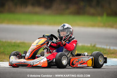 24/10/2010 : 2ème manche du Trophée Vincent Sanchez à Lavelanet (photos Antoine Camblor) 2010 — karting