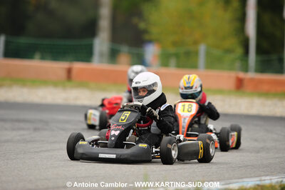 24/10/2010 : 2ème manche du Trophée Vincent Sanchez à Lavelanet (photos Antoine Camblor) 2010 — karting