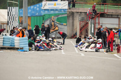 24/10/2010 : 2ème manche du Trophée Vincent Sanchez à Lavelanet (photos Antoine Camblor) 2010 — karting