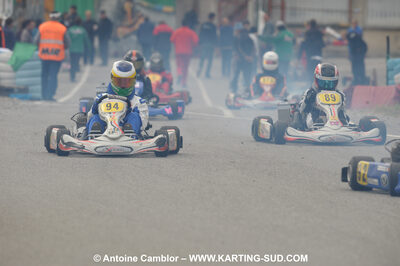 24/10/2010 : 2ème manche du Trophée Vincent Sanchez à Lavelanet (photos Antoine Camblor) 2010 — karting