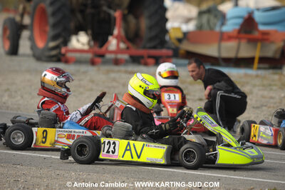 24/10/2010 : 2ème manche du Trophée Vincent Sanchez à Lavelanet (photos Antoine Camblor) 2010 — karting