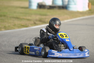24/10/2010 : 2ème manche du Trophée Vincent Sanchez à Lavelanet (photos Antoine Camblor) 2010 — karting