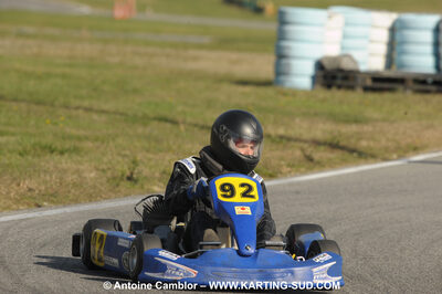24/10/2010 : 2ème manche du Trophée Vincent Sanchez à Lavelanet (photos Antoine Camblor) 2010 — karting