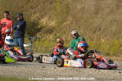 24/10/2010 : 2ème manche du Trophée Vincent Sanchez à Lavelanet (photos Antoine Camblor) 2010 — karting