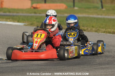 24/10/2010 : 2ème manche du Trophée Vincent Sanchez à Lavelanet (photos Antoine Camblor) 2010 — karting