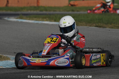 24/10/2010 : 2ème manche du Trophée Vincent Sanchez à Lavelanet (photos Antoine Camblor) 2010 — karting