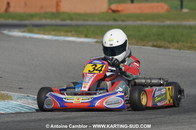 24/10/2010 : 2ème manche du Trophée Vincent Sanchez à Lavelanet (photos Antoine Camblor) 2010 — karting