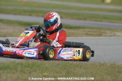 24/10/2010 : 2ème manche du Trophée Vincent Sanchez à Lavelanet (photos Antoine Camblor) 2010 — karting