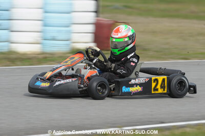 24/10/2010 : 2ème manche du Trophée Vincent Sanchez à Lavelanet (photos Antoine Camblor) 2010 — karting