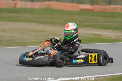 24/10/2010 : 2ème manche du Trophée Vincent Sanchez à Lavelanet (photos Antoine Camblor) 2010 — karting