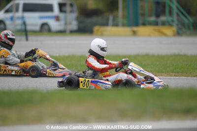 24/10/2010 : 2ème manche du Trophée Vincent Sanchez à Lavelanet (photos Antoine Camblor) 2010 — karting