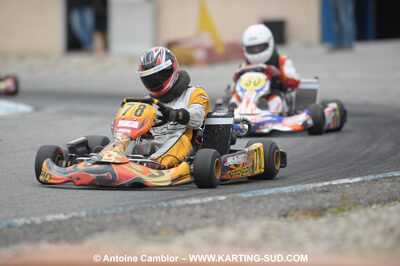 24/10/2010 : 2ème manche du Trophée Vincent Sanchez à Lavelanet (photos Antoine Camblor) 2010 — karting