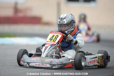 24/10/2010 : 2ème manche du Trophée Vincent Sanchez à Lavelanet (photos Antoine Camblor) 2010 — karting