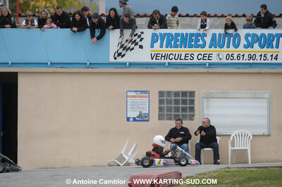 24/10/2010 : 2ème manche du Trophée Vincent Sanchez à Lavelanet (photos Antoine Camblor) 2010 — karting