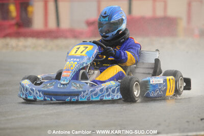 24/10/2010 : 2ème manche du Trophée Vincent Sanchez à Lavelanet (photos Antoine Camblor) 2010 — karting