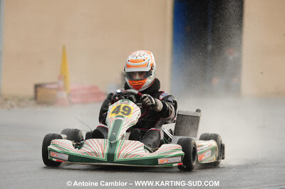 24/10/2010 : 2ème manche du Trophée Vincent Sanchez à Lavelanet (photos Antoine Camblor) 2010 — karting