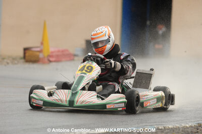 24/10/2010 : 2ème manche du Trophée Vincent Sanchez à Lavelanet (photos Antoine Camblor) 2010 — karting