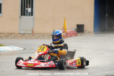 24/10/2010 : 2ème manche du Trophée Vincent Sanchez à Lavelanet (photos Antoine Camblor) 2010 — karting