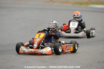 24/10/2010 : 2ème manche du Trophée Vincent Sanchez à Lavelanet (photos Antoine Camblor) 2010 — karting