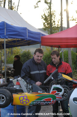 24/10/2010 : 2ème manche du Trophée Vincent Sanchez à Lavelanet (photos Antoine Camblor) 2010 — karting