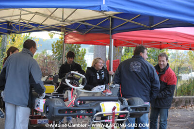 24/10/2010 : 2ème manche du Trophée Vincent Sanchez à Lavelanet (photos Antoine Camblor) 2010 — karting