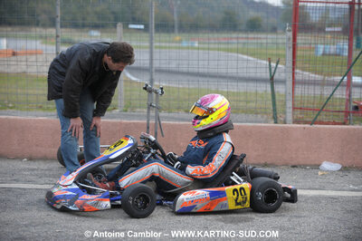 24/10/2010 : 2ème manche du Trophée Vincent Sanchez à Lavelanet (photos Antoine Camblor) 2010 — karting