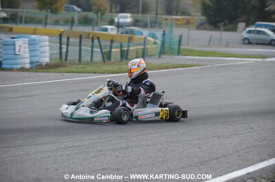 24/10/2010 : 2ème manche du Trophée Vincent Sanchez à Lavelanet (photos Antoine Camblor) 2010 — karting