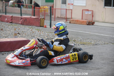 24/10/2010 : 2ème manche du Trophée Vincent Sanchez à Lavelanet (photos Antoine Camblor) 2010 — karting